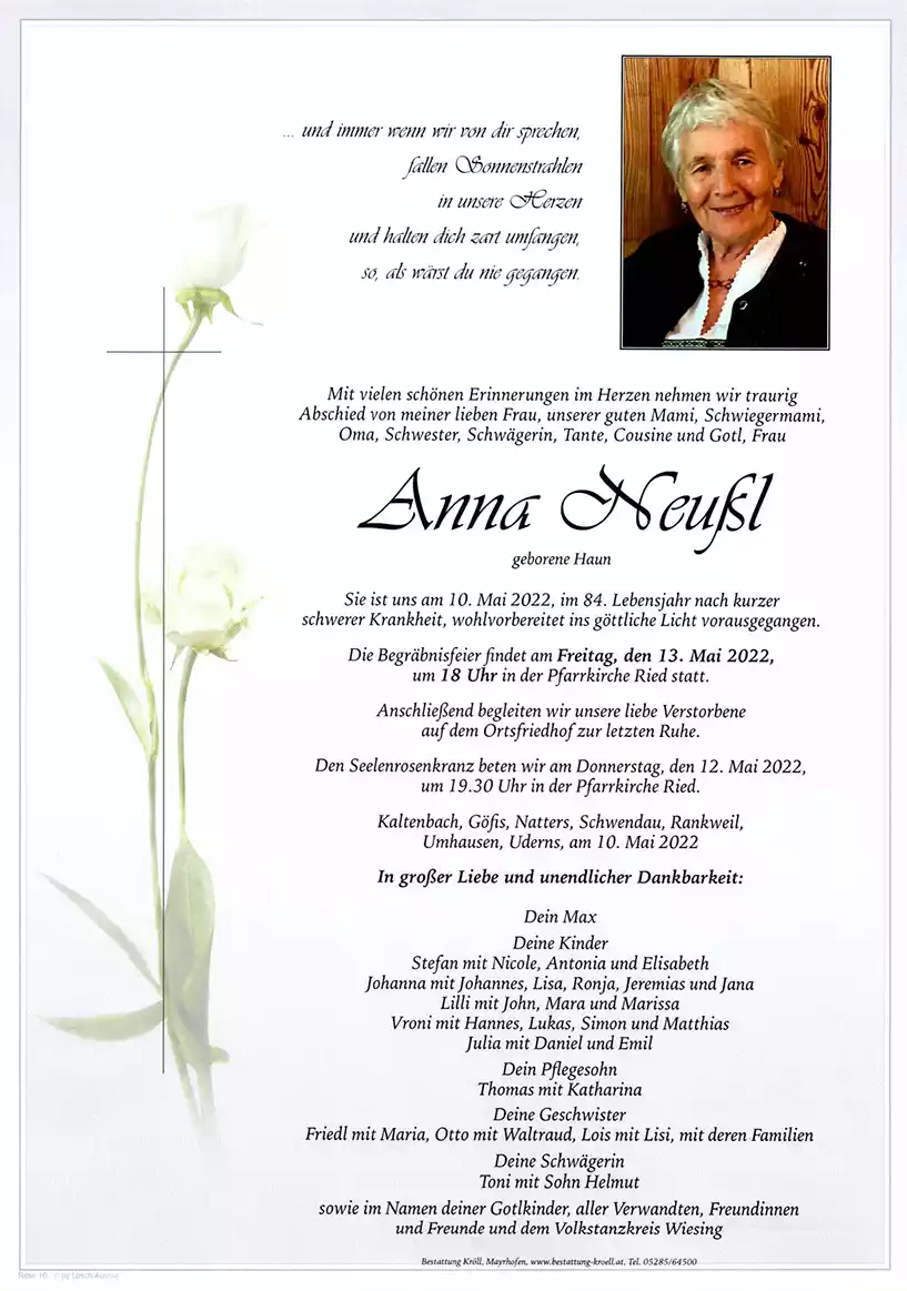 Parte von Anna Neußl